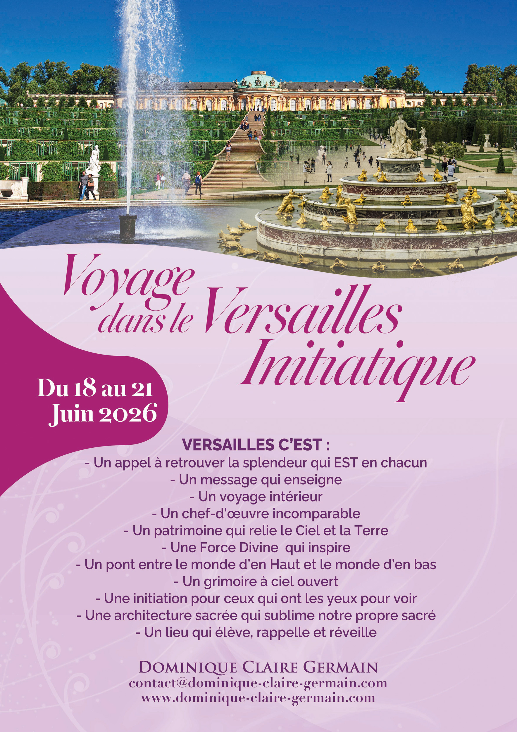 Versailles révèle la Divine et profonde beauté de l’âme