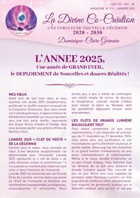 magazine La Divine Co-Création La Flamme Violette